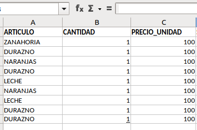 consolidar información de Excel con Python