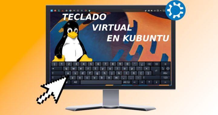 activar el teclado en pantalla en Kubuntu Linux