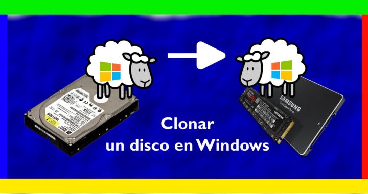 clonar un disco en windows