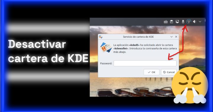 Desactivar el servicio de cartera de KDE