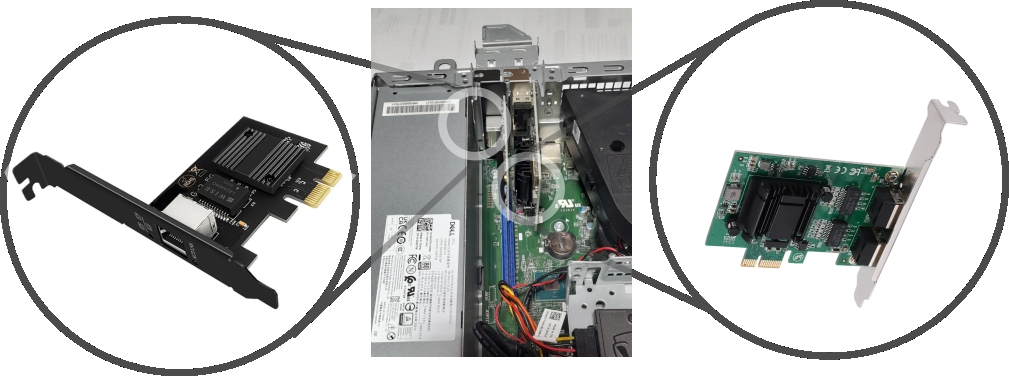 El hardware de un servidor proxy en Linux