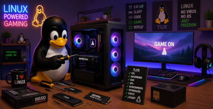 Armar una estación de juegos en Kubuntu Linux con Steam