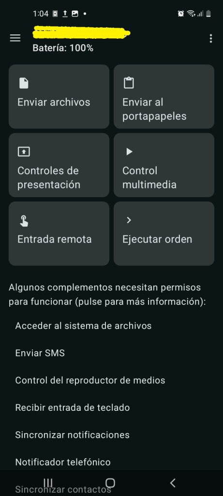 Controlar ó manejar diapositivas desde el teléfono celular