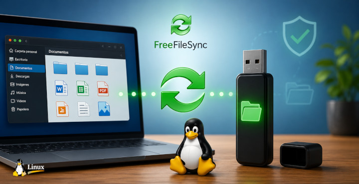 Sincronizar documentos en una memoria USB con FreeFileSync