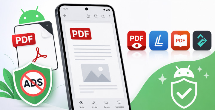 Abrir documentos PDF en Android sin publicidad